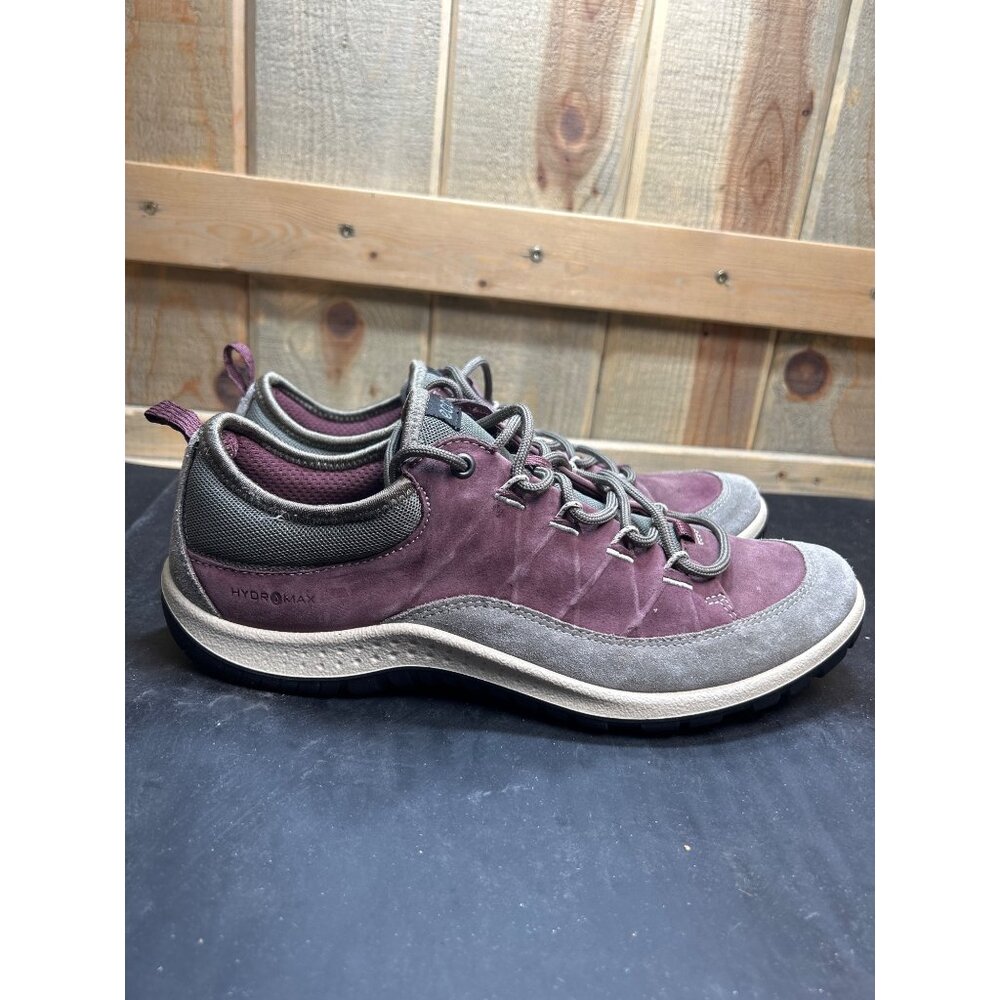 Ecco Aspina Womens Hiking Shoes Dusty Purple Suede EU41 US10/10.5 Hydromax